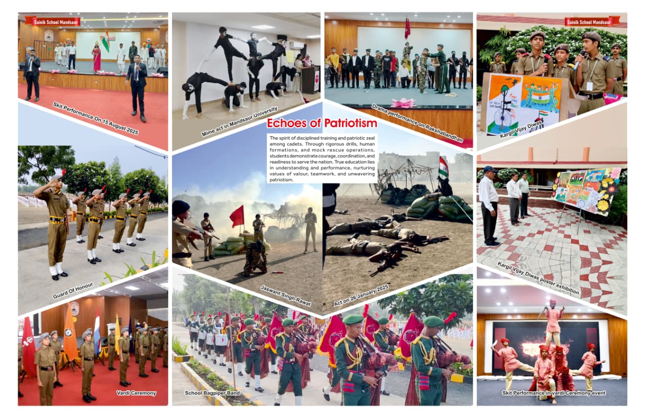 Sainik School Mandsaur Prospectus book